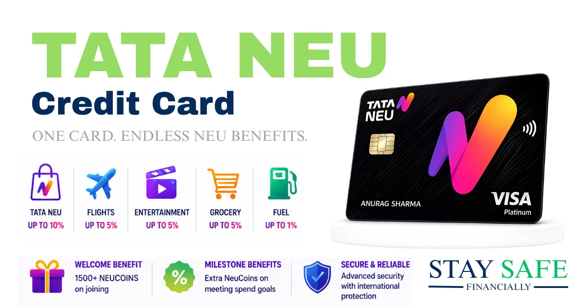 Tata Neu Credit Card Benefits & Charges
